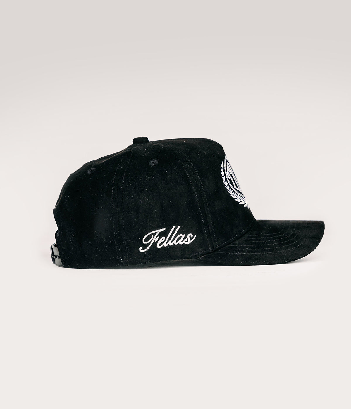 FELLAS ORIGIN CAP 'SUEDE' BLACK